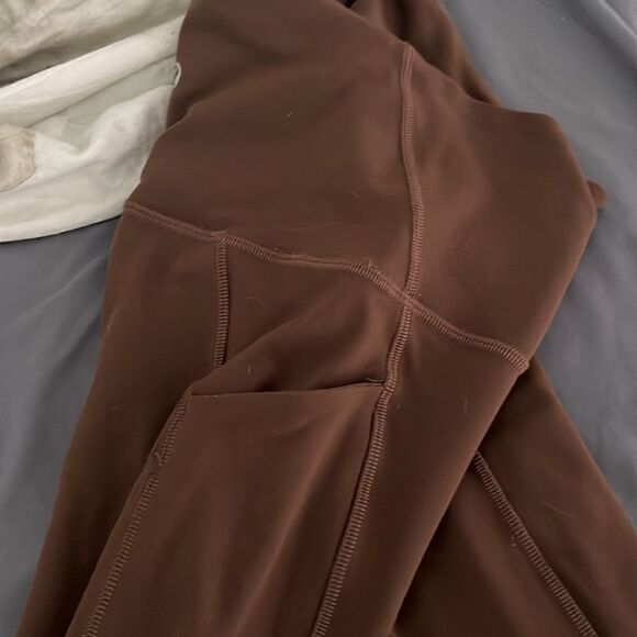 Lululemon align crops with pockets sz 0 Java NWT - Picture 5 of 7